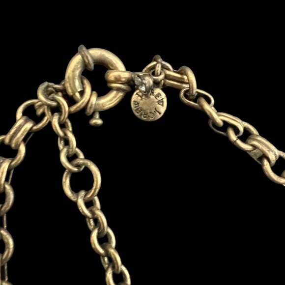 J Crew Czech Glass Crystal Floral Bib Statement Necklace Gold Plated Wedding WOW - Picture 16 of 16